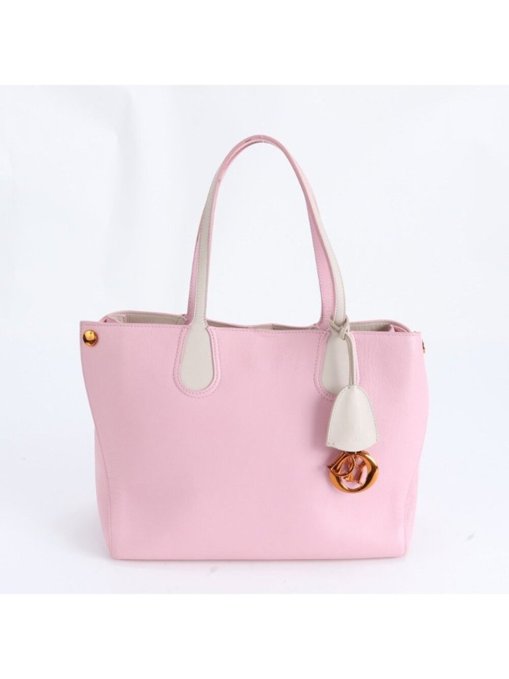 Dior Addict Tote Leather Shoulder Hand Pink